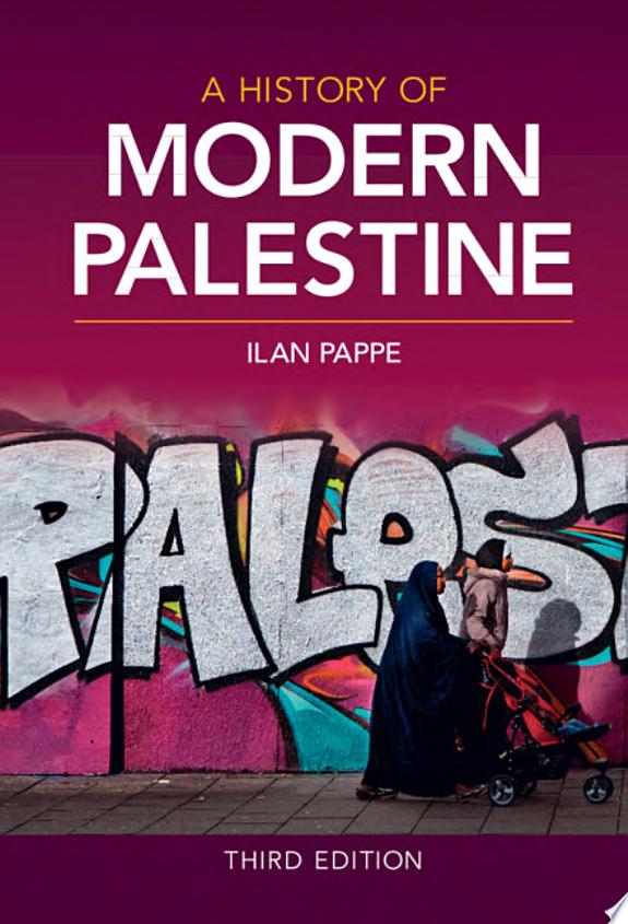 A History of Modern Palestine by Ilan Pappe book cover