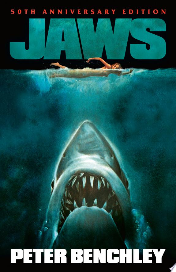 Jaws by Peter Benchley book cover