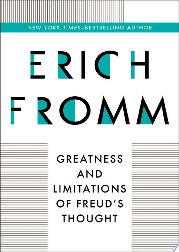 Greatness and Limitations of Freud's Thought by Erich Fromm book cover