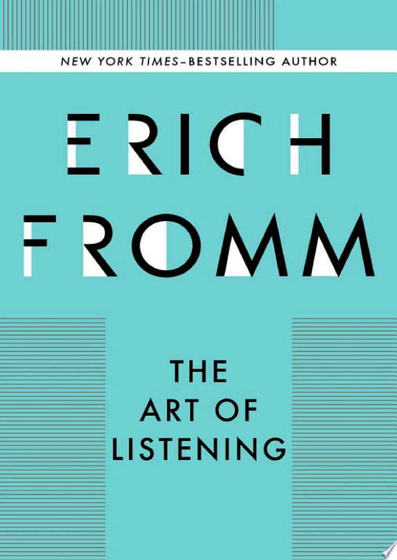 The Art of Listening by Erich Fromm book cover