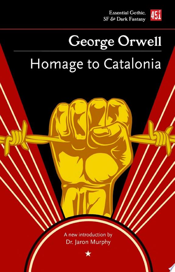 Homage to Catalonia by George Orwell book cover