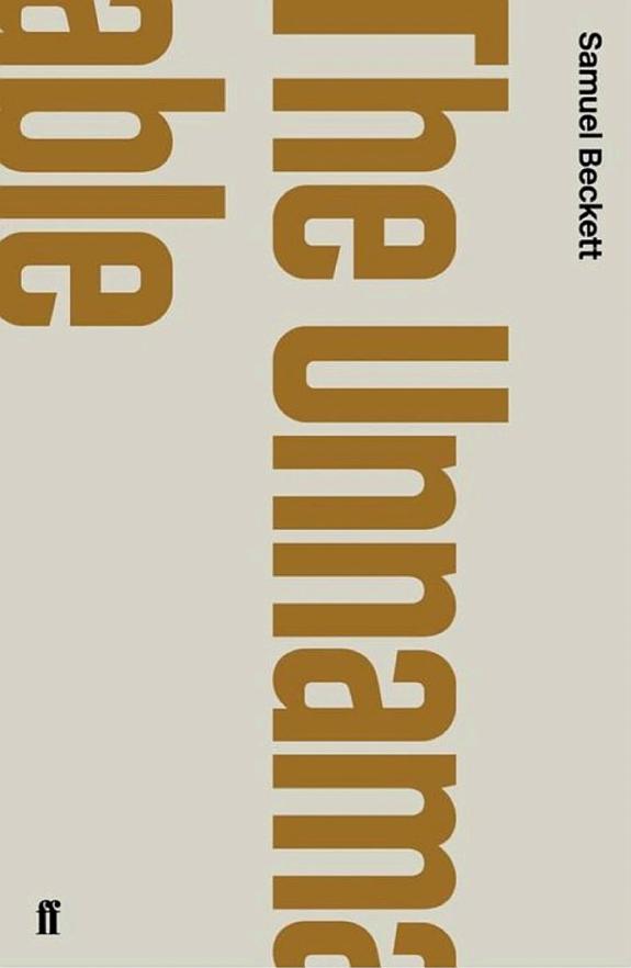 The Unnamable by Samuel Beckett book cover