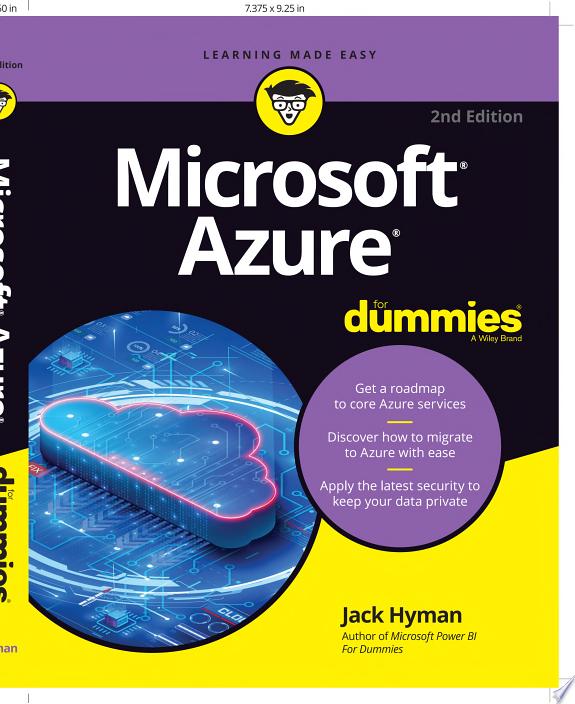 Microsoft Azure For Dummies by Jack A. Hyman book cover