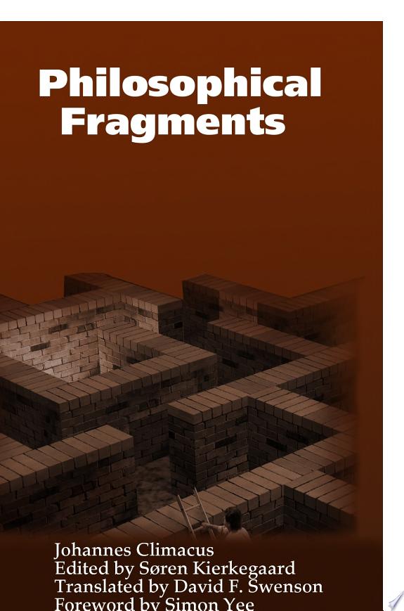 Philosophical Fragments, or, a Fragment of Philosophy by Unknown author book cover