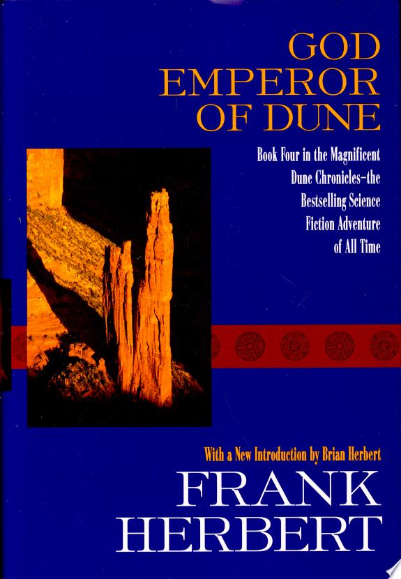 God Emperor of Dune by Frank Herbert book cover