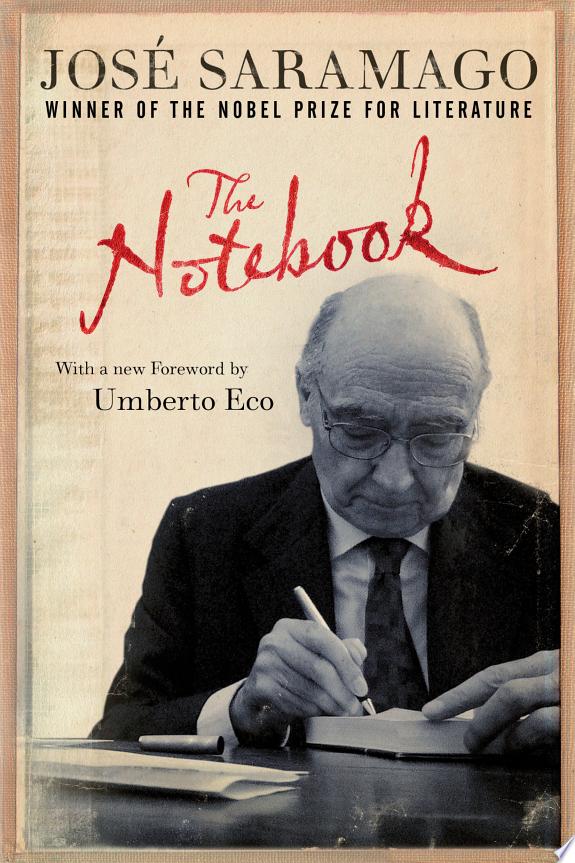 The Notebook by Jose Saramago book cover