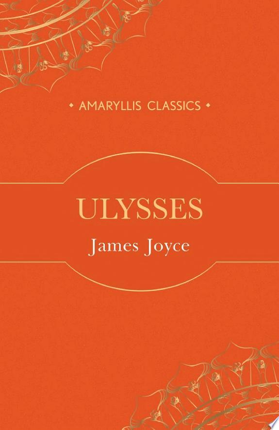 Ulysses by James Joyce book cover