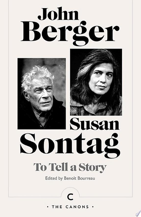 To Tell a Story by Susan Sontag book cover