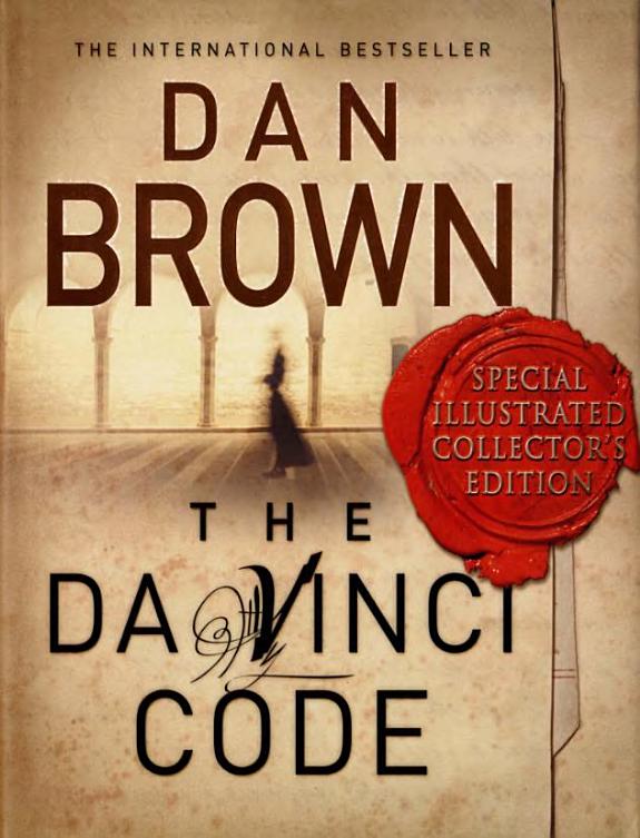 The Da Vinci Code by Dan Brown book cover