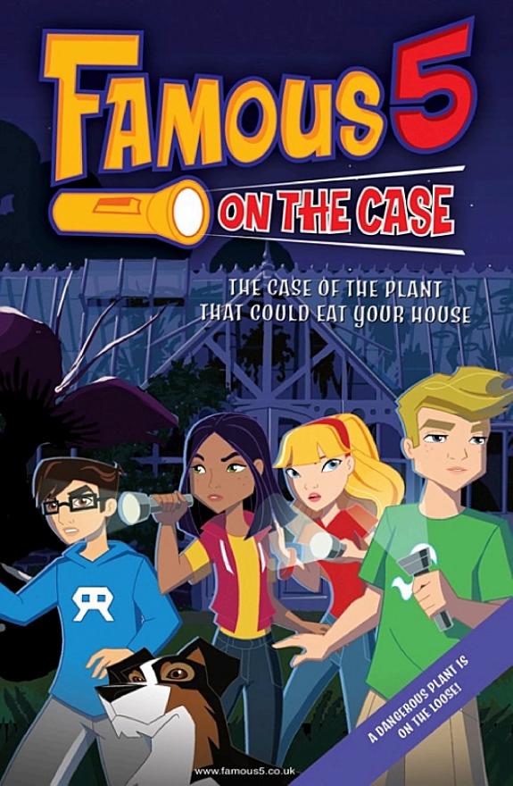 Famous 5 on the Case: Case File 2: The Case of the Plant That Could Eat Your House by Enid Blyton book cover