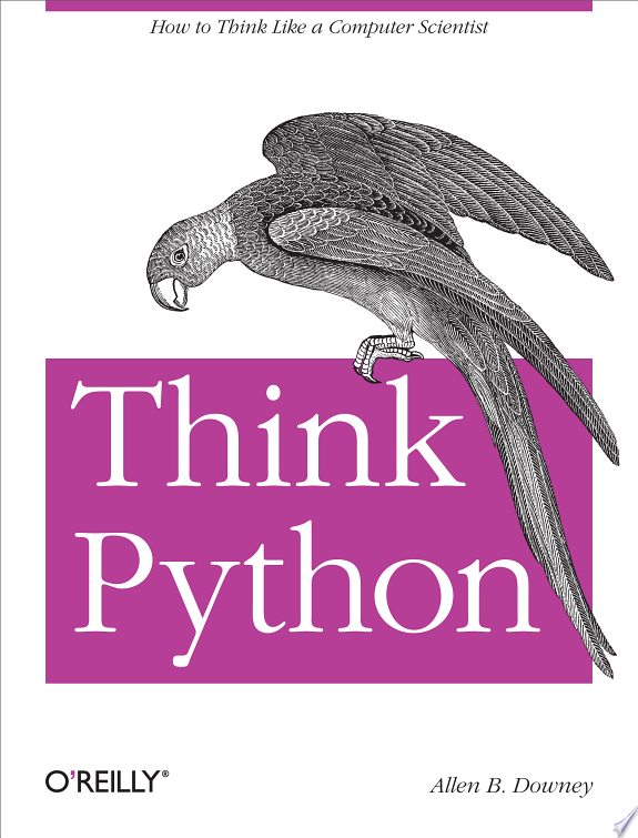 Think Python by Allen B. Downey book cover
