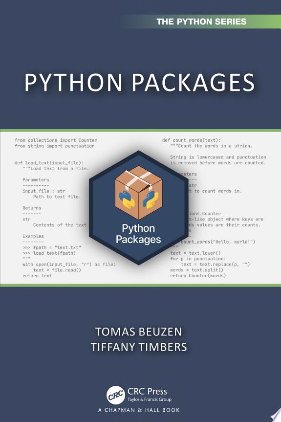 Python Packages by Tomas Beuzen book cover