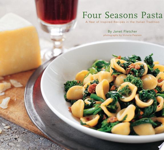 Four Seasons Pasta by Janet Fletcher book cover