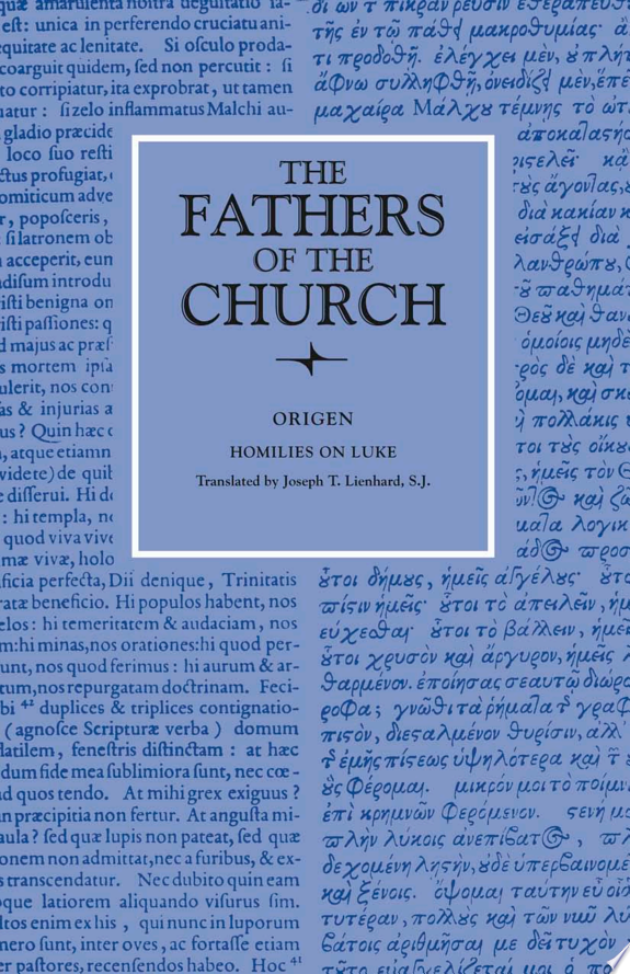 Homilies on Luke by Origen book cover