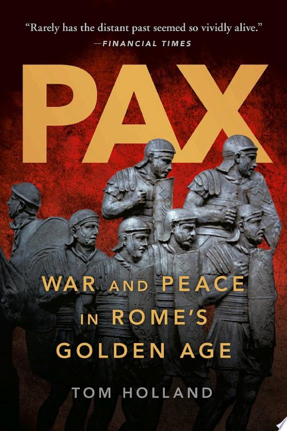 Pax by Tom Holland book cover