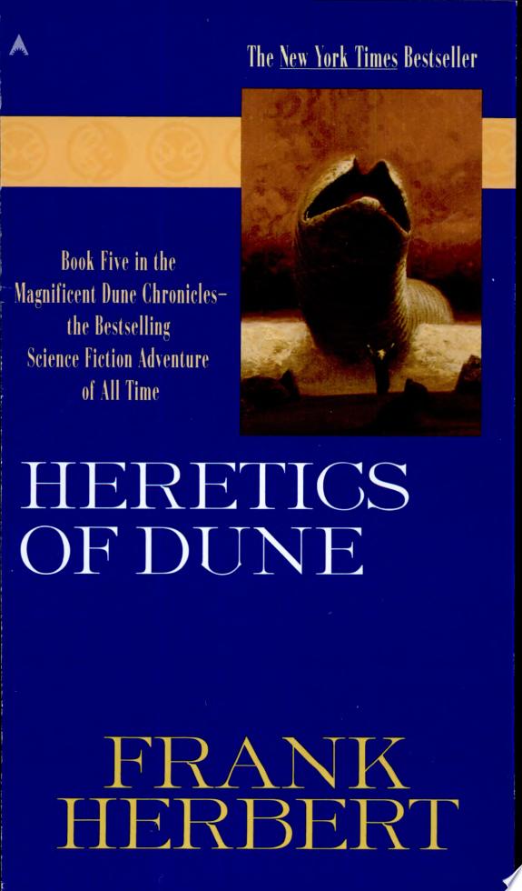 Heretics of Dune by Frank Herbert book cover