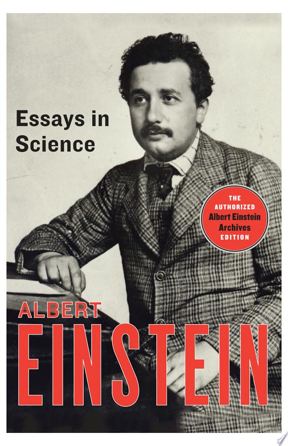 Essays in Science by Albert Einstein book cover