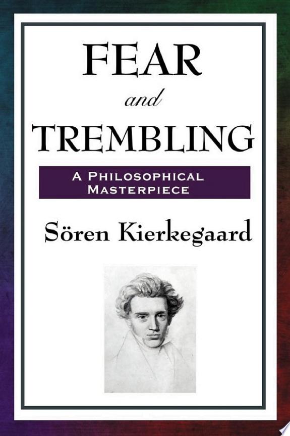 Fear and Trembling by Søren Kierkegaard book cover