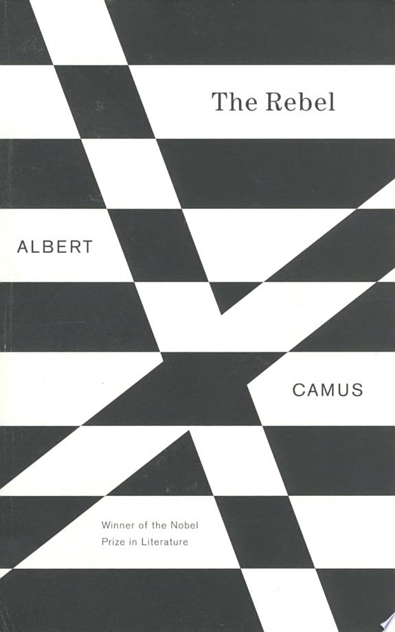 The Rebel by Albert Camus book cover