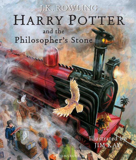 Harry Potter and the Philosopher's Stone by J. K. Rowling book cover