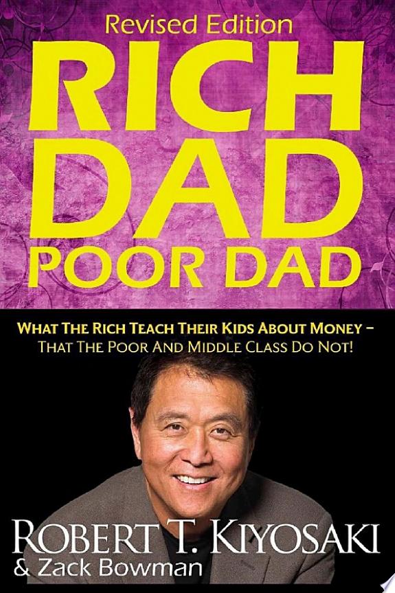 Rich Dad, Poor Dad by Robert T. Kiyosaki book cover