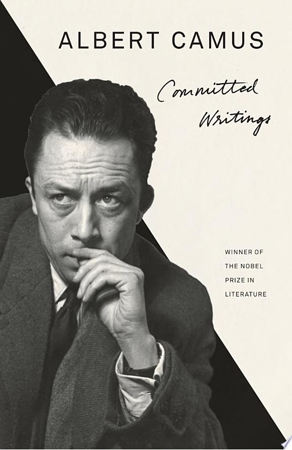 Committed Writings by Albert Camus book cover