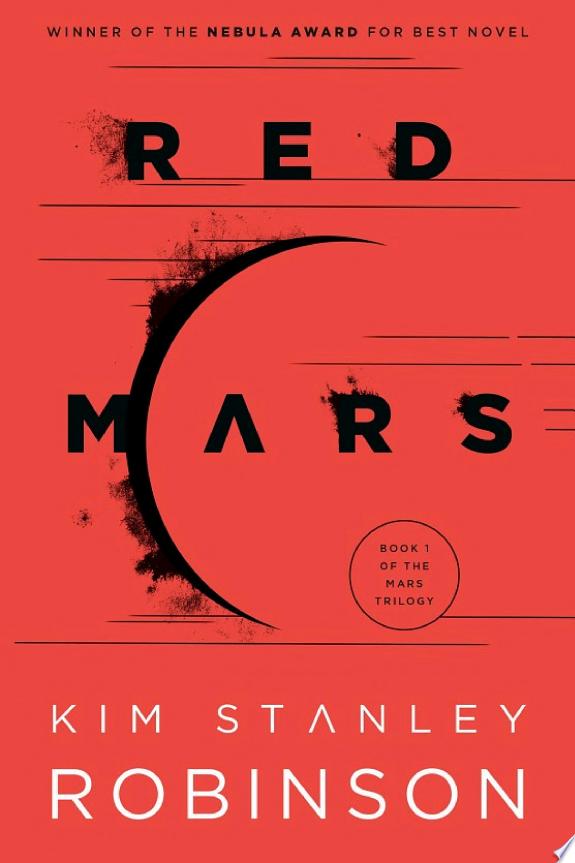 Red Mars by Kim Stanley Robinson book cover