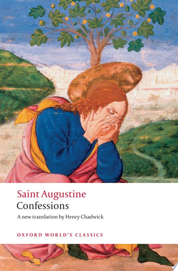 The Confessions by Saint Augustine book cover