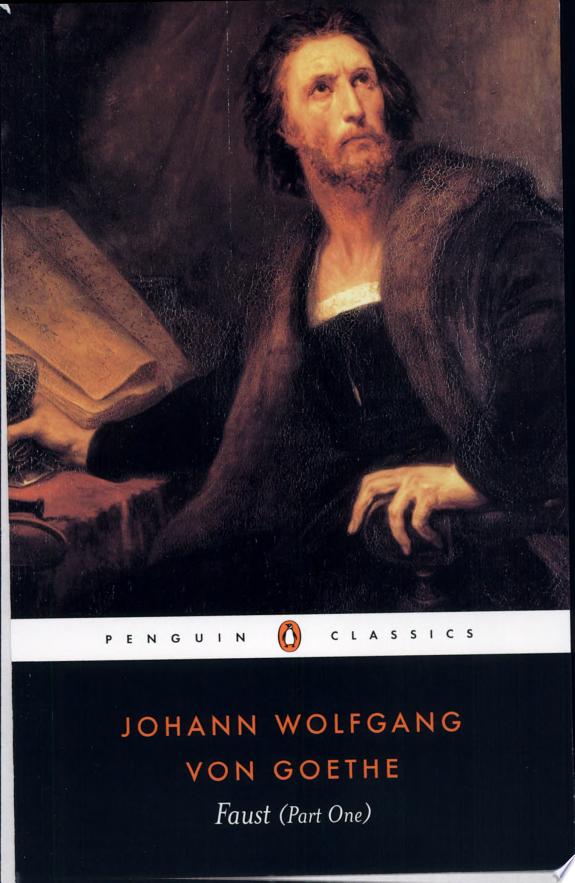 Faust by Johann Wolfgang von Goethe book cover