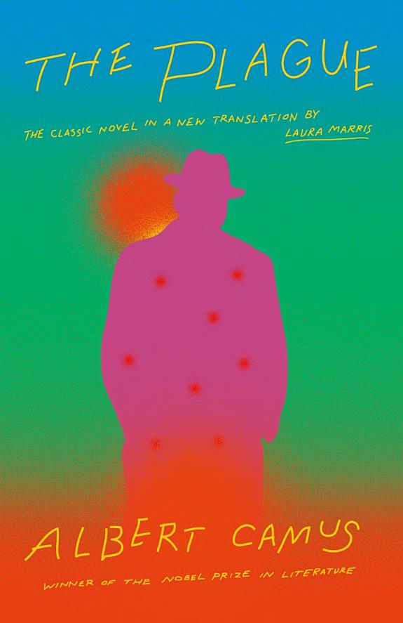 The Plague by Albert Camus book cover