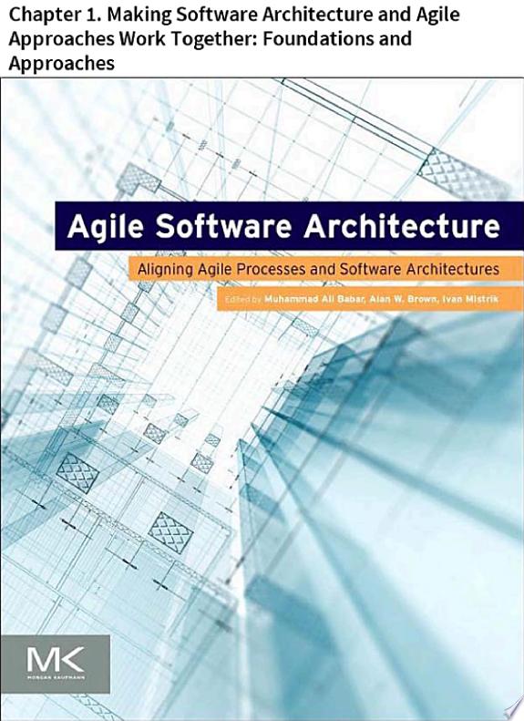 Agile Software Architecture by Muhammad Ali Babar book cover