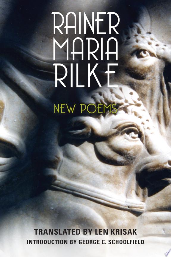 New Poems by Rainer Maria Rilke book cover