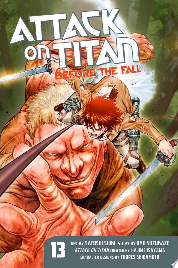 Attack on Titan: Before the Fall by Ryo Suzukaze book cover