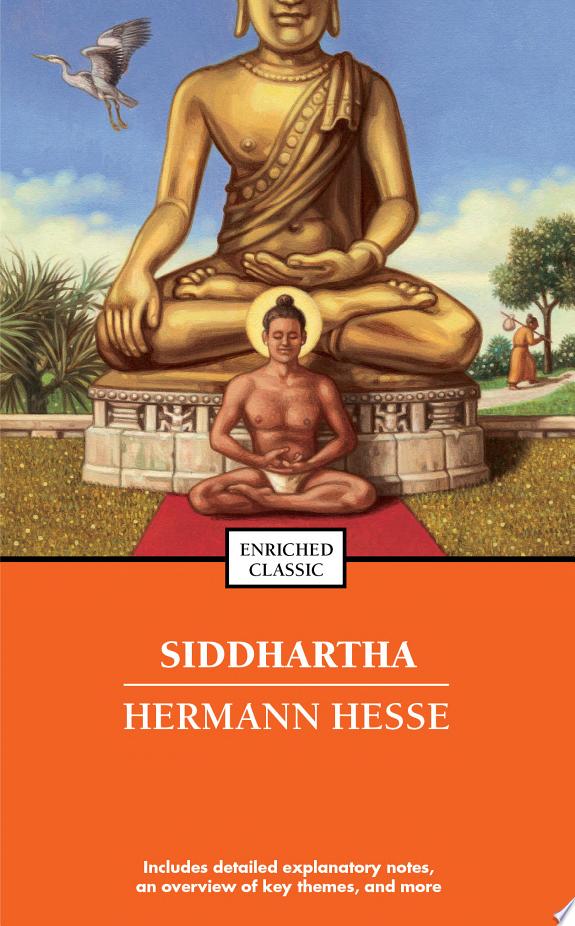 Siddhartha by Hermann Hesse book cover