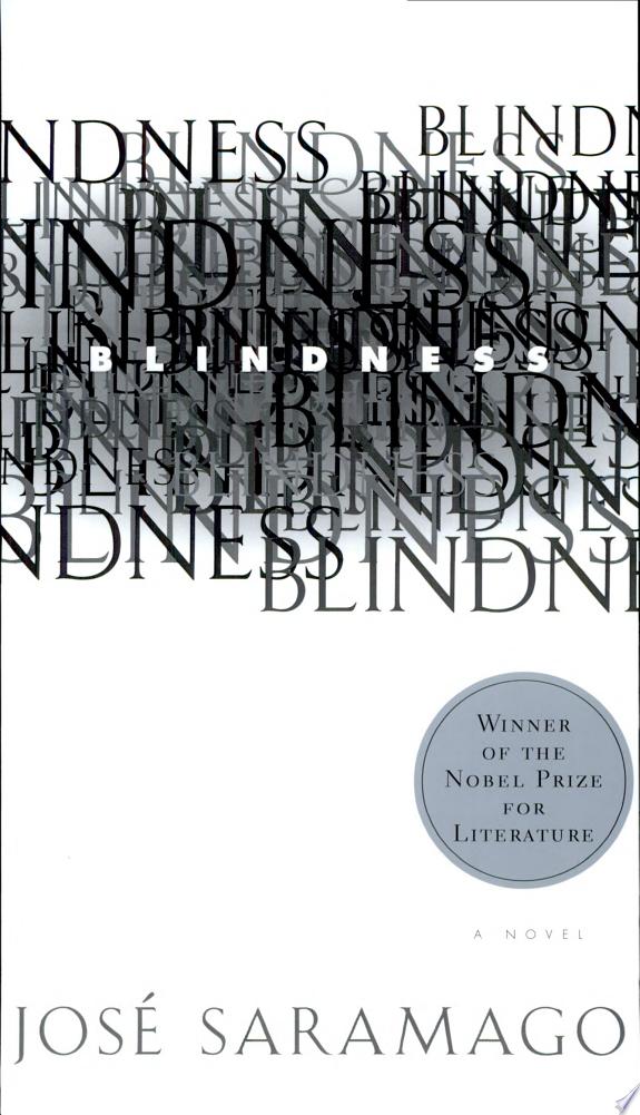 Blindness by José Saramago book cover
