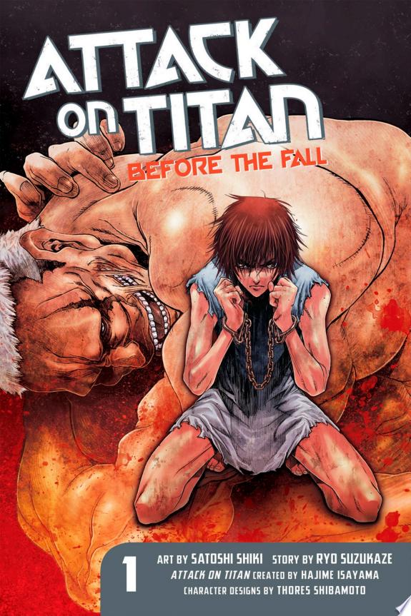 Attack on Titan: Before the Fall by Ryo Suzukaze book cover