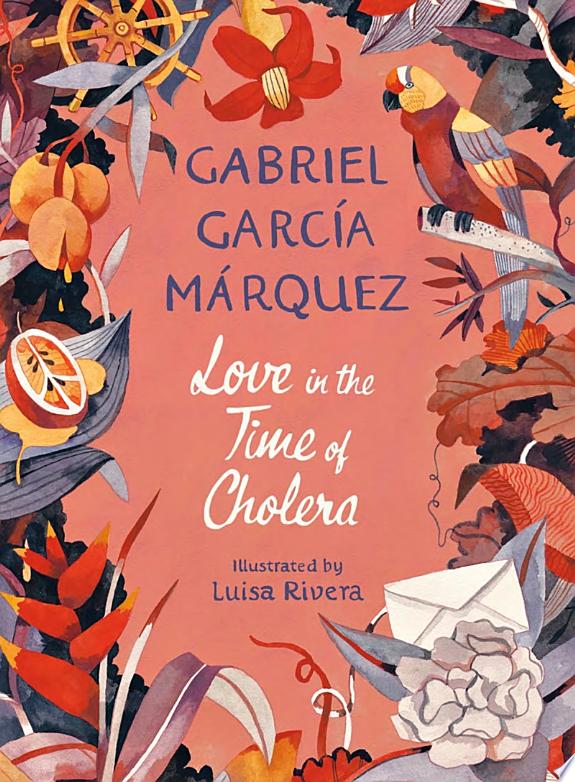 Love in the Time of Cholera (Illustrated Edition) by Gabriel García Márquez book cover