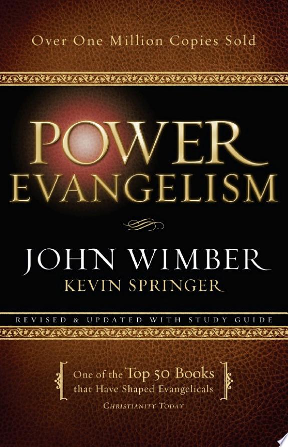 Power Evangelism by John Wimber book cover