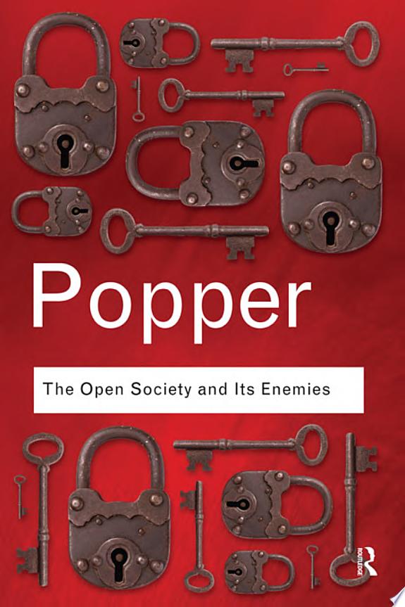 The Open Society and Its Enemies by Karl Popper book cover
