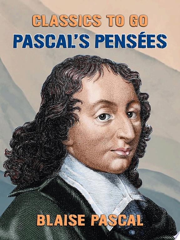 Thoughts - Pensées by Blaise Pascal book cover