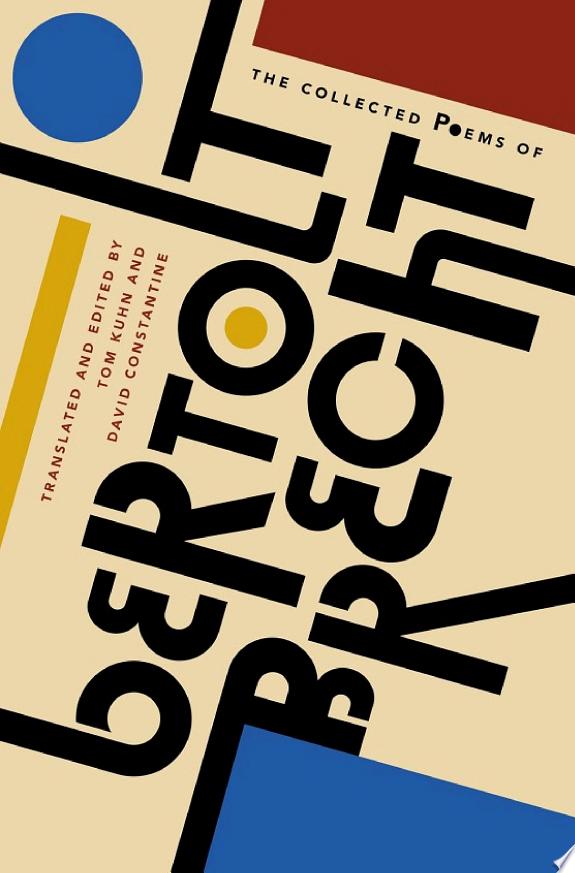The Collected Poems of Bertolt Brecht by Bertolt Brecht book cover