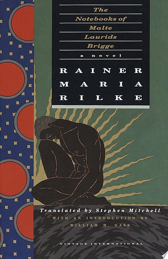 The Notebooks of Malte Laurids Brigge by Rainer Maria Rilke book cover