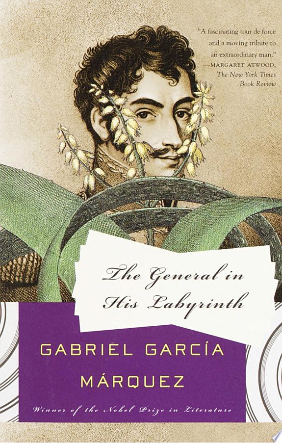 The General in His Labyrinth by Gabriel García Márquez book cover