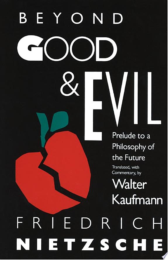 Beyond Good & Evil by Friedrich Nietzsche book cover