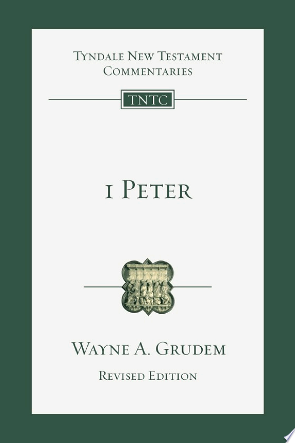 1 Peter by Wayne A. Grudem book cover