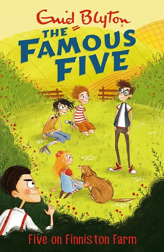 Five On Finniston Farm by Enid Blyton book cover