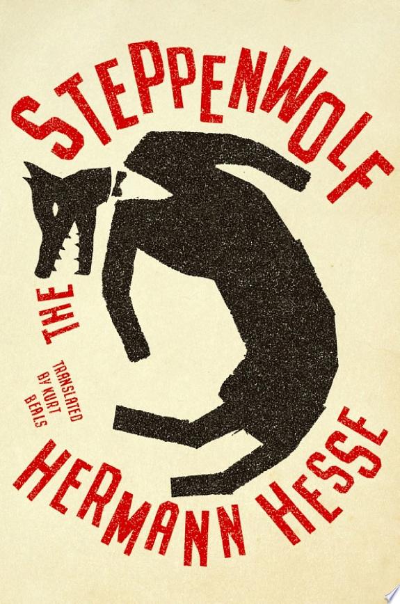 The Steppenwolf by Hermann Hesse book cover