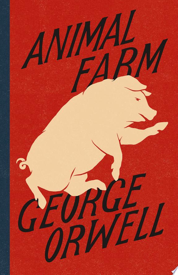 Animal Farm by George Orwell book cover