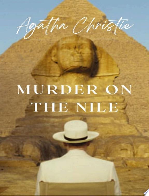 Murder on the Nile by Agatha Christie book cover