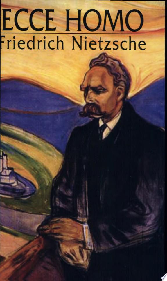 Ecce Homo by Friedrich Nietzsche book cover